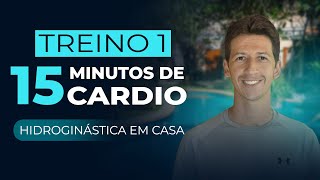 15 MINUTOS DE HIDROGINÁSTICA EM CASA [upl. by Northrup]