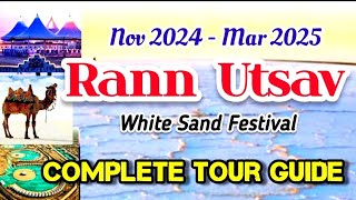 Rann Utsav 2024  White Sand festival of India  Rann of Kutch [upl. by Amliv]