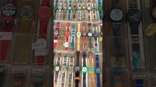 150 Vintage Swatch Watch Collection from the 80s and 90s swatch [upl. by Winchell288]