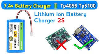 37v to 74v Lithium ion Battery Charger  1S 2S Battery charger Tp5100 Module  Electronics Verma [upl. by Nitnert845]