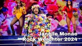 Janelle Monáe  Tightrope Float  Pynk…Live  Rock Werchter Festival 2024 [upl. by Anidnamra895]