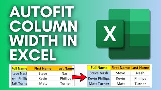 How to Autofit Column Width in Excel  Excel Column Autofit Width [upl. by Auqenahc]