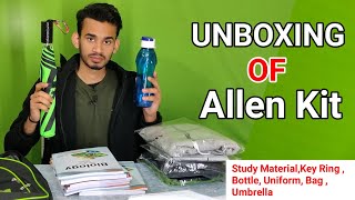 Unboxing Of Allen Kit  Allen Kit For Neet And Jee  Must Watch Neet And Jee Aspirant [upl. by Yentuoc410]