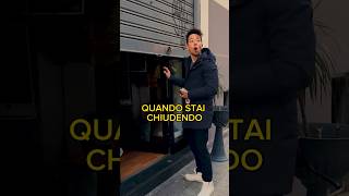 QUANDO STAI CHIUDENDO danielecondotta comedy vitadacameriere [upl. by Wellesley270]