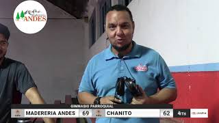 MADERERIA ANDES VS CHANITO [upl. by Zebaj]