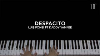 Despacito Piano Tutorial Easy Luis Fonsi ft Daddy Yankee amp Justin Bieber [upl. by Aicilram]