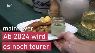 Kann man sich essen gehen noch leisten  maintower [upl. by Ahsiemat]