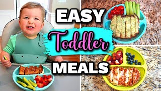 QUICK and EASY TODDLER MEALS for Moms Who Don’t Cook [upl. by Schrick]