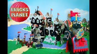 Black Knights Castle 6086 LEGO  Stop Motion Review [upl. by Saba640]