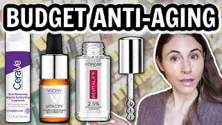 BUDGET FRIENDLY ANTIAGING SKIN CARE DERMATOLOGIST TOP PICKS DrDrayzday [upl. by Iatnahs]