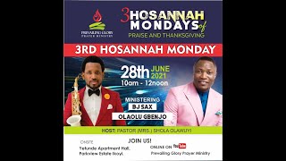 Prevailing Glory Prayer Ministry HOSANNAH MONDAY Live Stream 28TH JUNE 2021 [upl. by Dnomse]