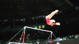 McKayla Maroney  Uneven Bars  2013 World Championships  Qualification [upl. by Naaman]