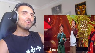 Dimash amp Li YuGang 李玉刚  New Drunken Concubine  Diva Dance Reaction [upl. by Eillim995]