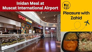 Vlog 48  Indian Lunch at Muscat Airport with Zahid Saleem [upl. by Thurman]