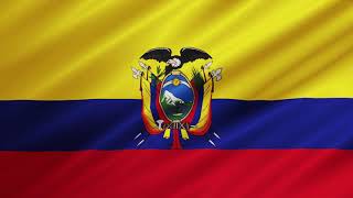 Flag of Ecuador Waving FREE TO USE [upl. by Schoenberg382]