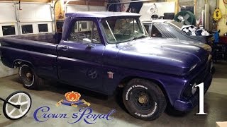 1964 Chevy C10 Shop Truck Build  Crown Spoyal [upl. by Acnayb]