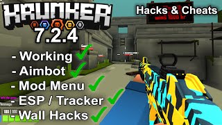 Krunkerio 724 Free Hacks amp Cheats WORKING [upl. by Stinky]