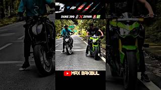 DUKE 390😆 ZX10R😈 shorts 🏍️❤️funny dragerace z900 duke390 activa rider motovlog jammu biker [upl. by Gross213]