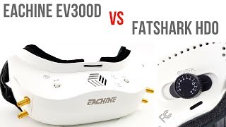 Eachine EV300D VS Fatshark with RapidFire  Full Review amp Test [upl. by Lessur]