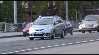 Werttransporter Deutsche Bundesbank  Polizei Frankfurt [upl. by Inot47]