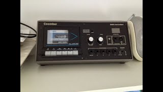 1987 Coomber 393 Tape Recorder [upl. by Nyrhtak]