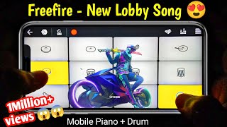 Garena Free Fire  New Update Theme On Walkband  Illuminate OB32 New Lobby Song Piano Cover [upl. by Geibel]