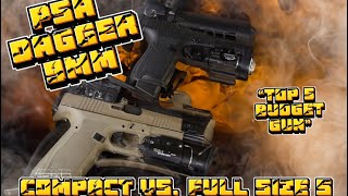 PSA Dagger Review Compact vs Full Size PalmettoStateArmoryVideos [upl. by Ettenoitna]