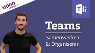 Teams inrichten  Effectief samenwerken en organiseren  Office 365 14 [upl. by Rosecan987]