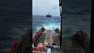 Static tow ops  tanker lifting at FPSO Sea Eagle Nigeria [upl. by Nnaylrebmik]