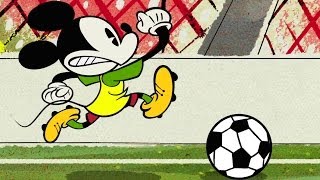 O Futebol Classico  A Mickey Mouse Cartoon  Disney Shows [upl. by Burget]