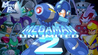 Mega Man Unlimited 2 Debut Trailer [upl. by Ekihc443]