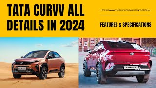 2024 Tata Curvv Coupe SUV  Feature Loaded Creta Rival  Upcoming Features amp Specifications [upl. by Nunes]