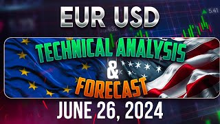 Latest EURUSD Forecast and Technical Analysis for June 26 2024 [upl. by Abey]