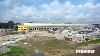 Smithfield Foods  Greenfield IN  Time Lapse Construction Video  DesignedBuilt By Tippmann Group [upl. by Wilkens80]