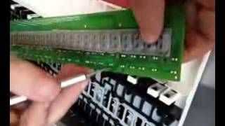 How to strip and repair electronic keyboard key contacts [upl. by Sherwood587]