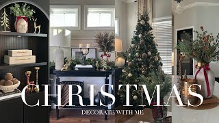 CHRISTMAS DECORATE WITH ME 2024  CHRISTMAS HOME MAKEOVER  TOUR [upl. by Adnohryt]