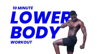 10minute lower body workout  At home No equipments needed [upl. by Guillaume]