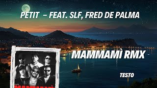 Petit  MAMMAMÌ RMX feat SLF Fred De Palma  Testo [upl. by Aggappe760]