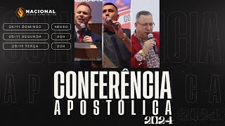 1° dia da Conferência Apostólica 2024  Pr Das Matheus [upl. by Odab]