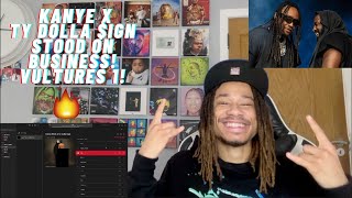 Kanye West amp Ty Dolla ign  Vultures 1 ALBUM REACTION [upl. by Alithia569]