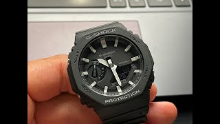 CASIO quotOAKquot GA2100  IL GSHOCK PIU DESIDERATO DI SEMPRE  RECENSIONE ITA [upl. by Killarney]