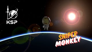 TO THE MOON  Kerbal Space Program  Sniper Monkey [upl. by Changaris]