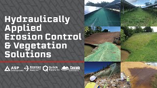 Hydraulically Applied Erosion Control amp Sustainable Vegetation Solutions  Profile Products Webinar [upl. by Blumenfeld955]