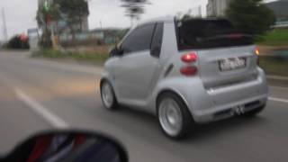 BENZ SMART 451 cabrioBRABUS for canon X3 [upl. by Ailem]