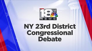 NY 23rd Congressional District Debate [upl. by Vyky57]