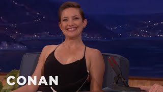 Kate Hudson Appreciates The Female Form  CONAN on TBS [upl. by Euqirrne]