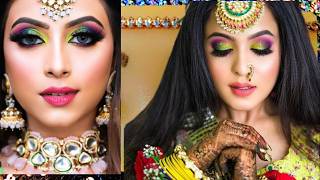 Mehndy Bridal Eyes Makeup Tutorial Step By Step Eye Makeup Tutorial Makeup by Nargis Ali [upl. by Riplex]