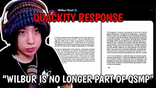 Quackity Response on Wilbursoot Allegation amp Quackity Studio Statement [upl. by Luana]