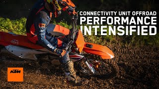 Intensifying the KTM SXF amp XCF ranges with the Connectivity Unit Offroad CUO  KTM [upl. by Cynthy]