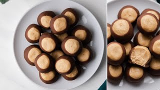 Easy Buckeyes Recipe [upl. by Aihsila]